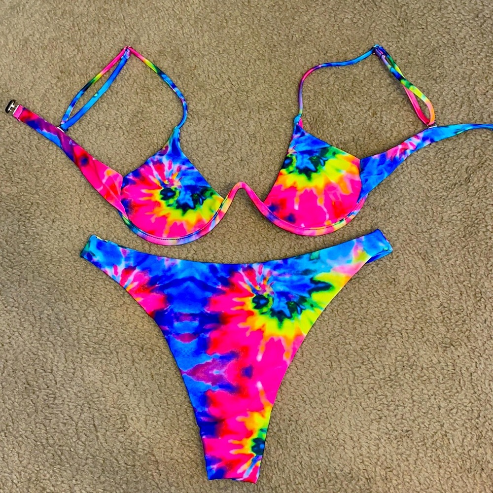 Two piece bathing suit